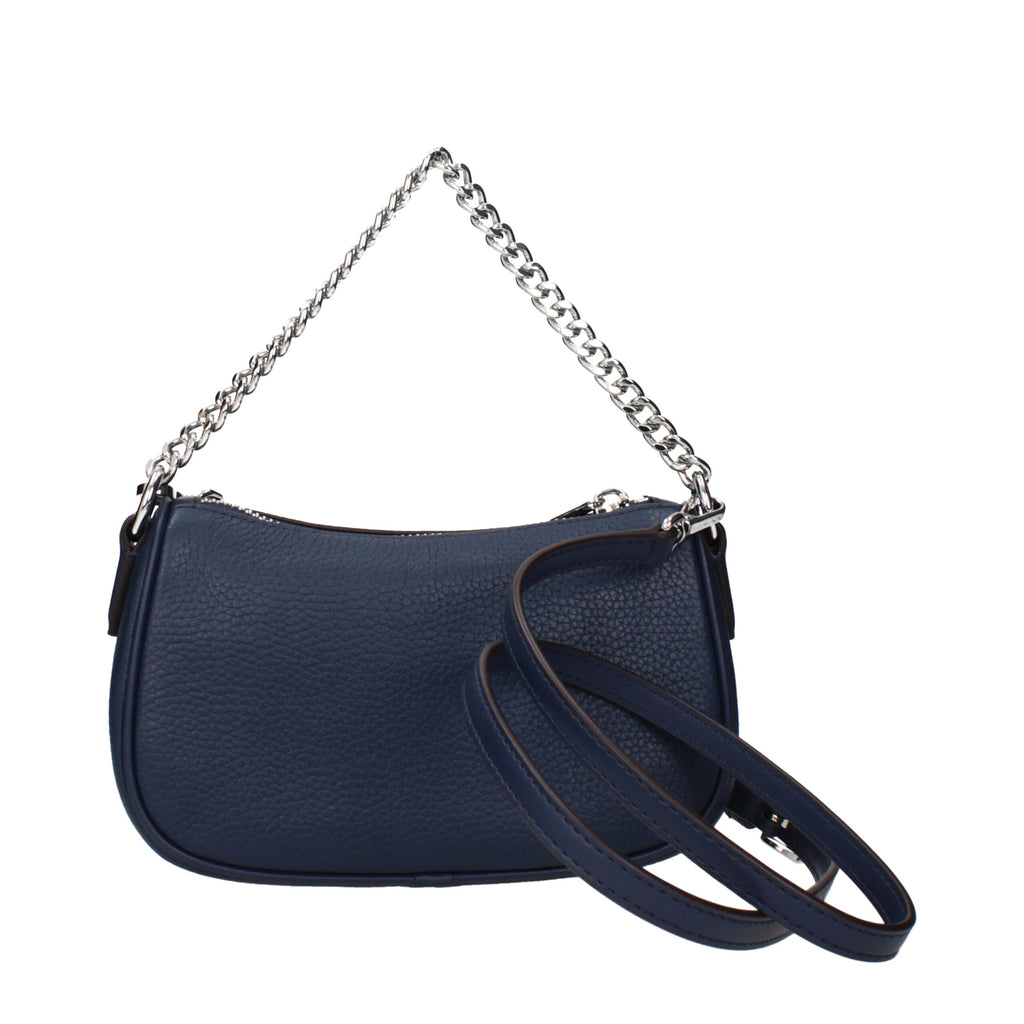 Blue Leather Handbags