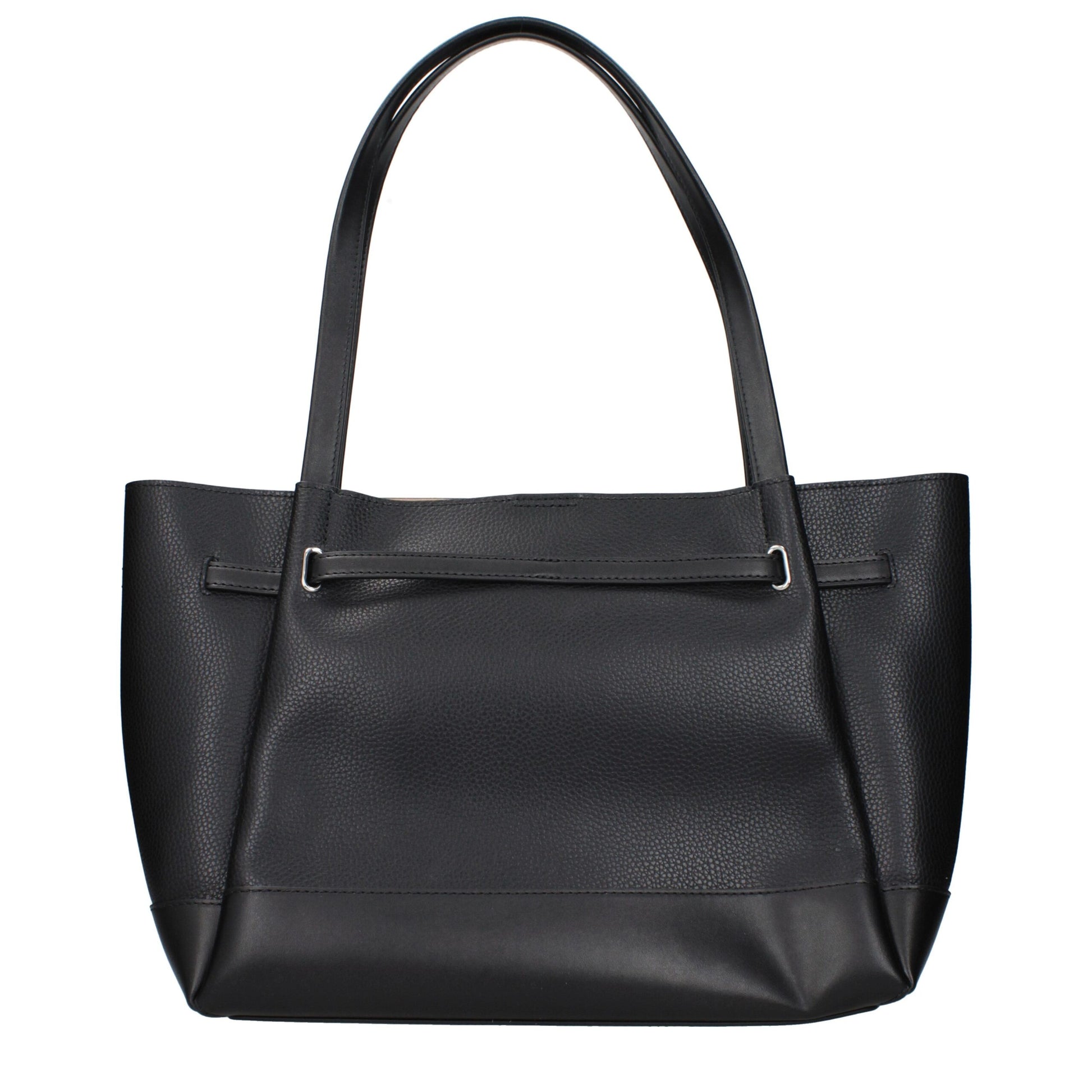 Black Leather Shoulder Bag