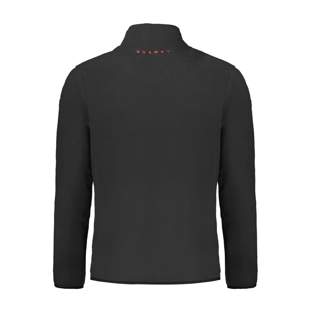 Black Polyester Sweatshirt