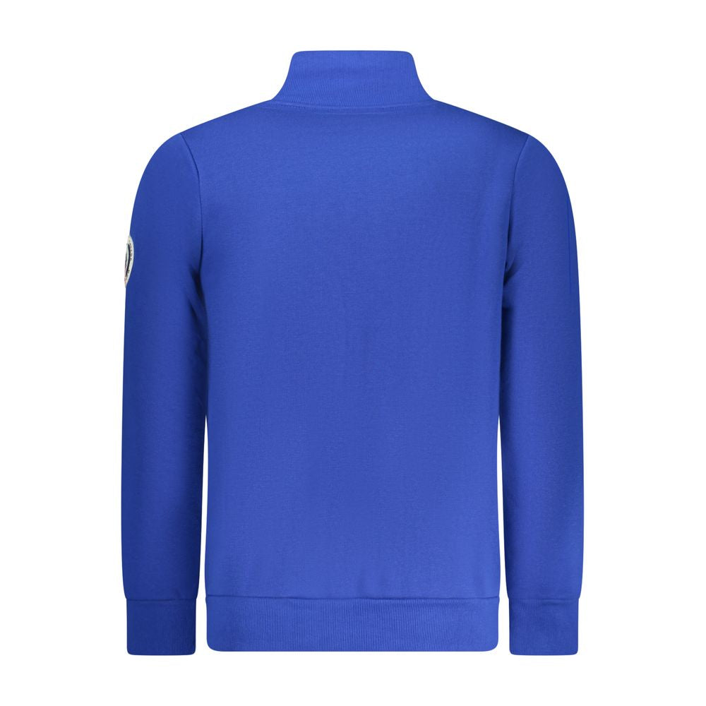 Blue Cotton Sweatshirt