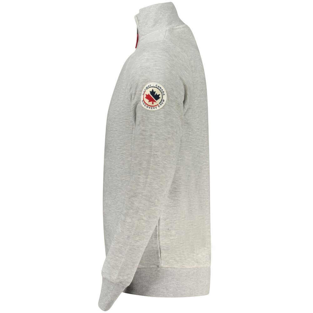 Gray Cotton Sweatshirt