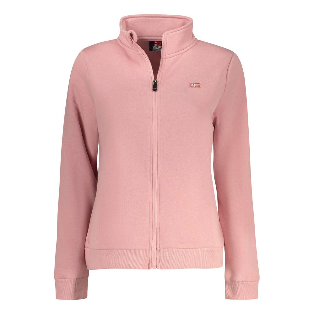 Pink Cotton Sweatshirt