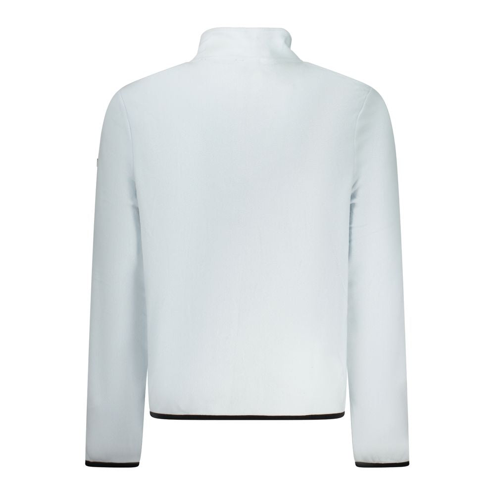 Blue Polyester Men Sweater