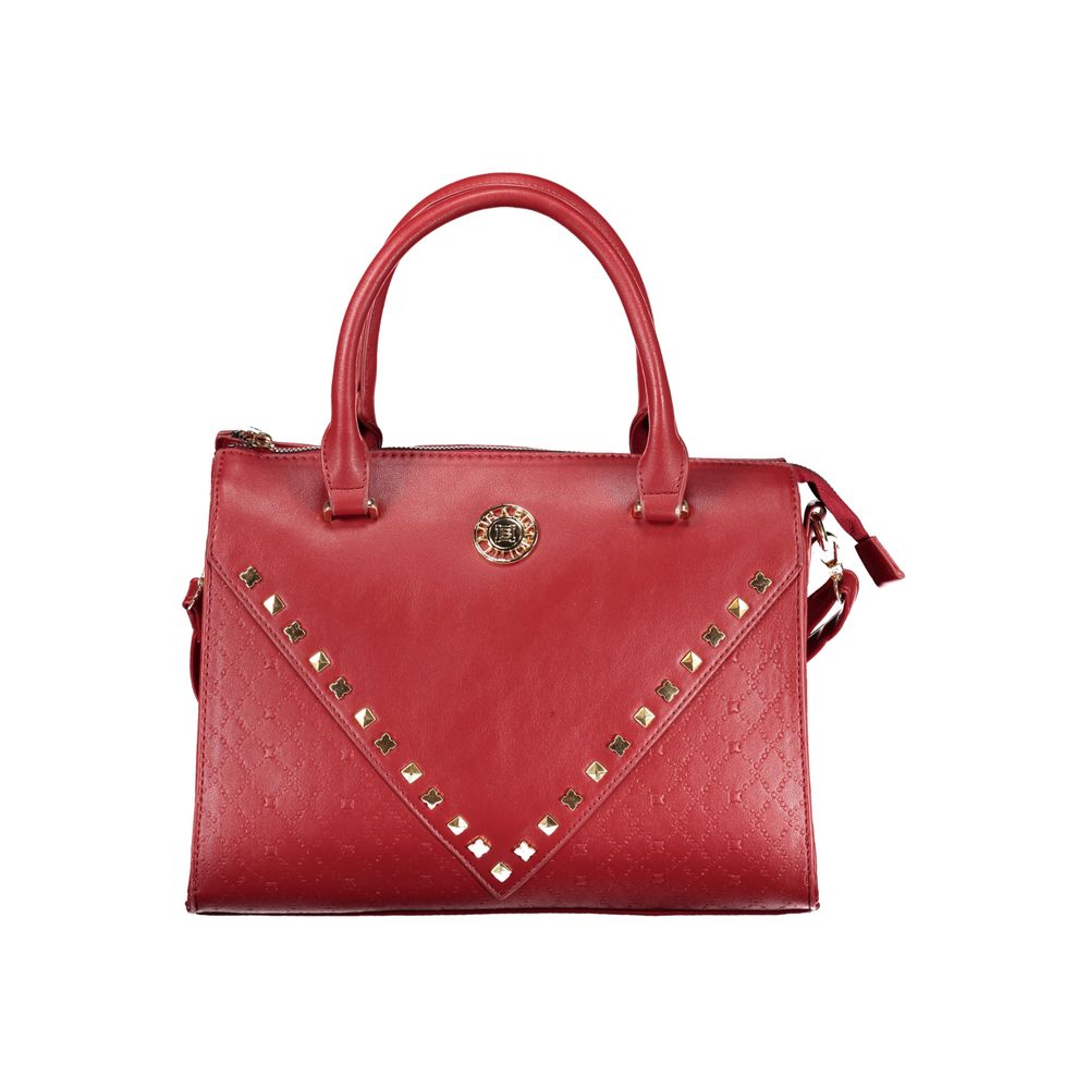Red PVC Women Handbag