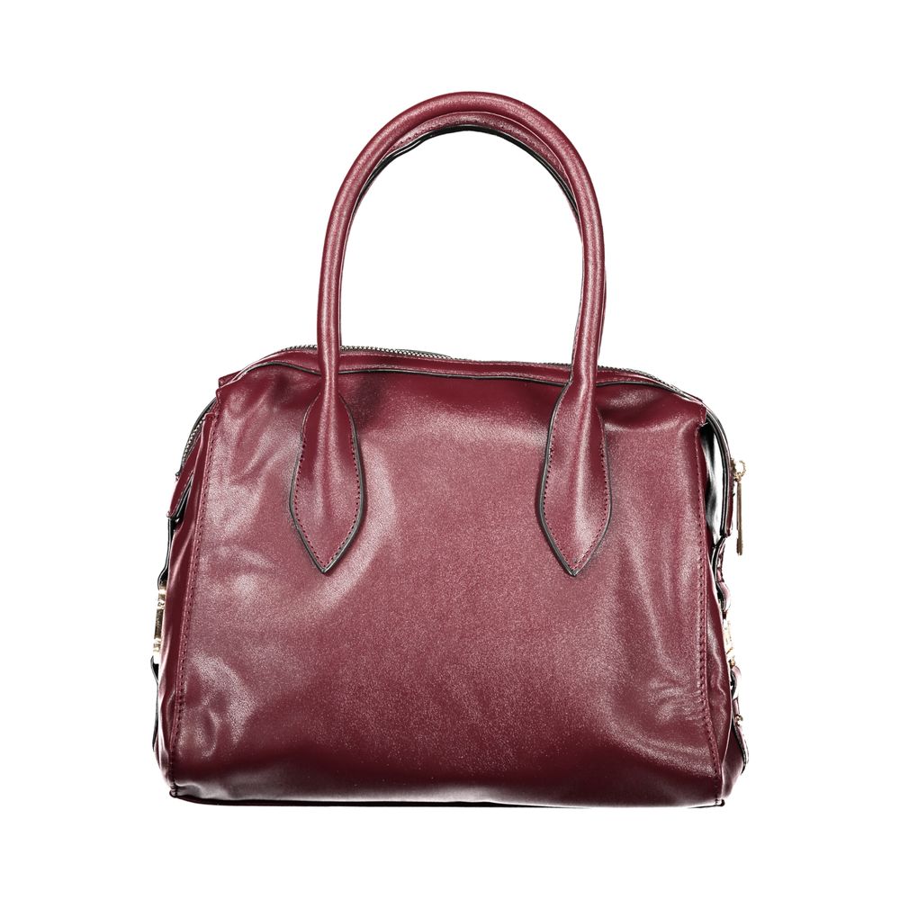 Red PVC Women Handbag