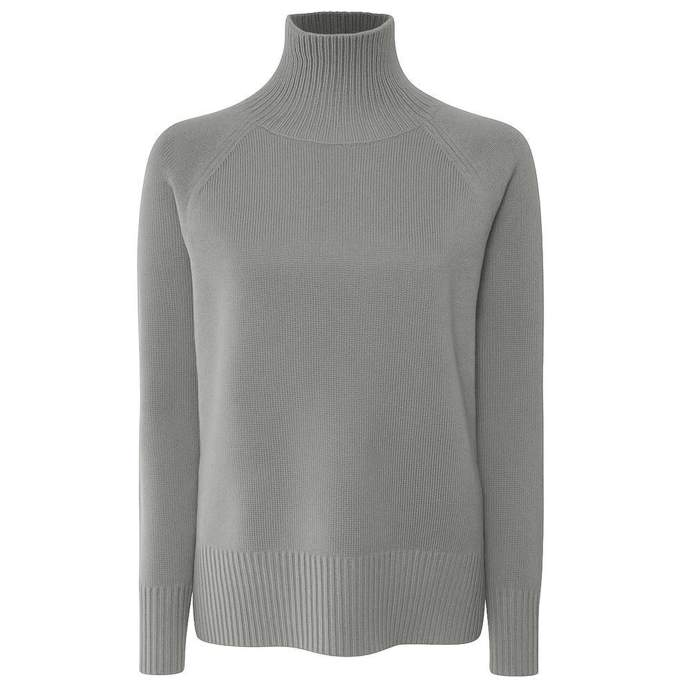 Gray Cashmere Women Sweater