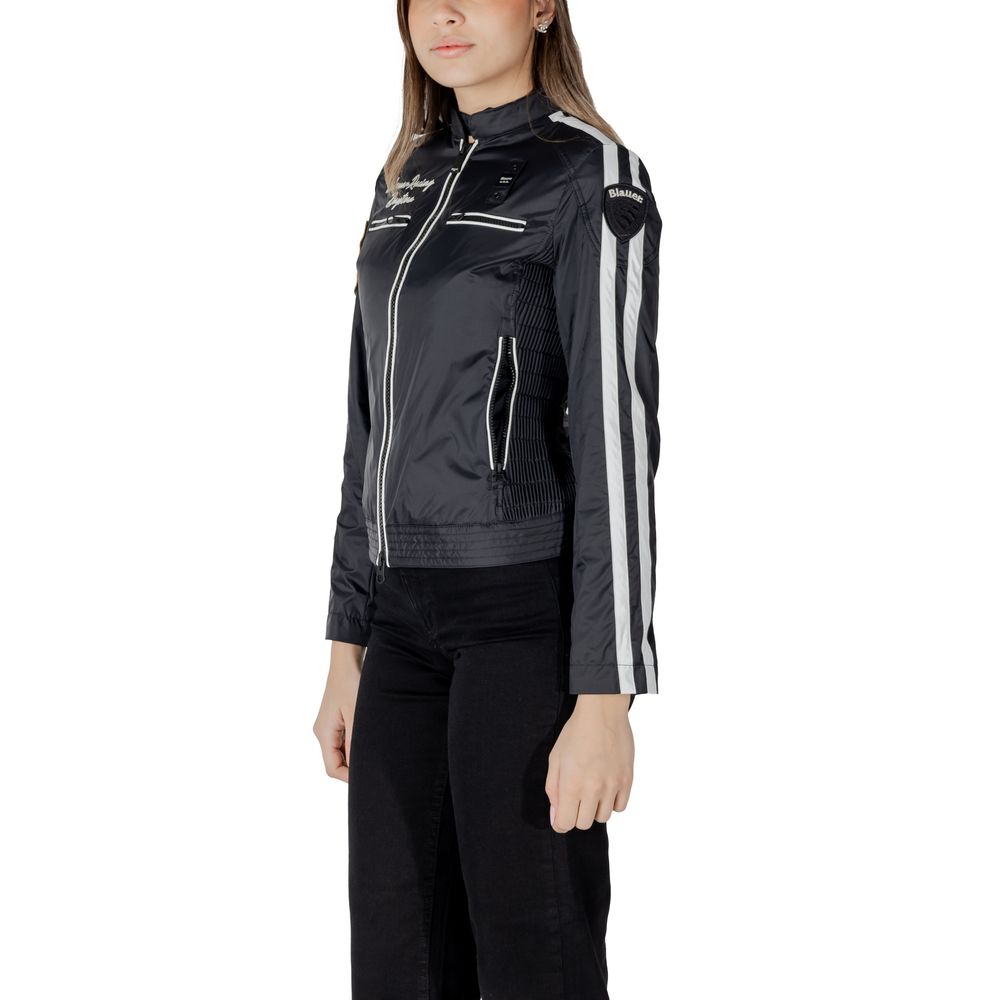 Black Polyamide Jackets & Coat