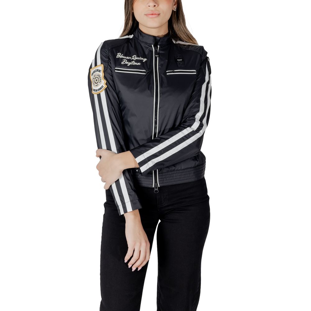 Black Polyamide Jackets & Coat