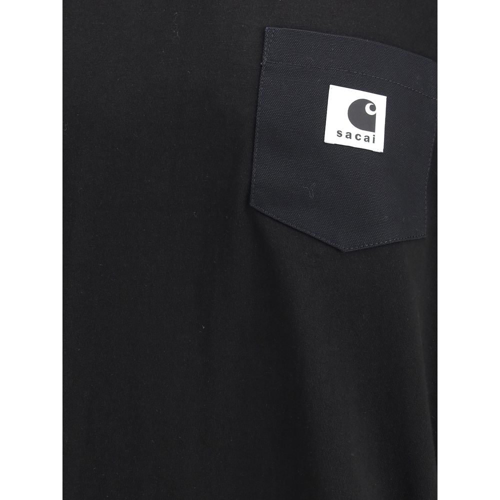 Black Cotton T-Shirt