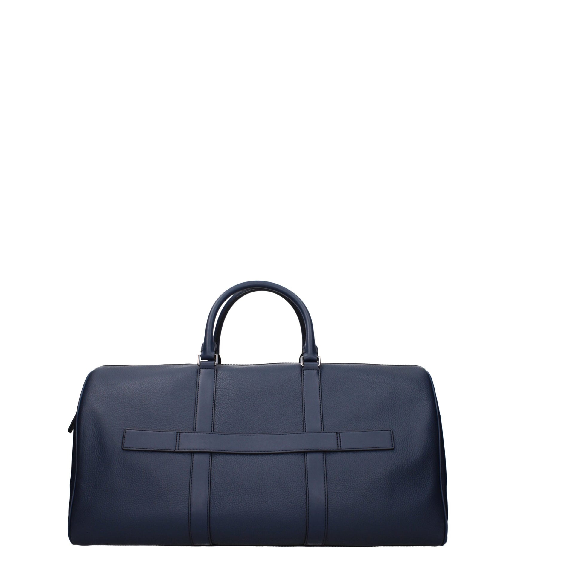 Blue Leather Luggage And Travel