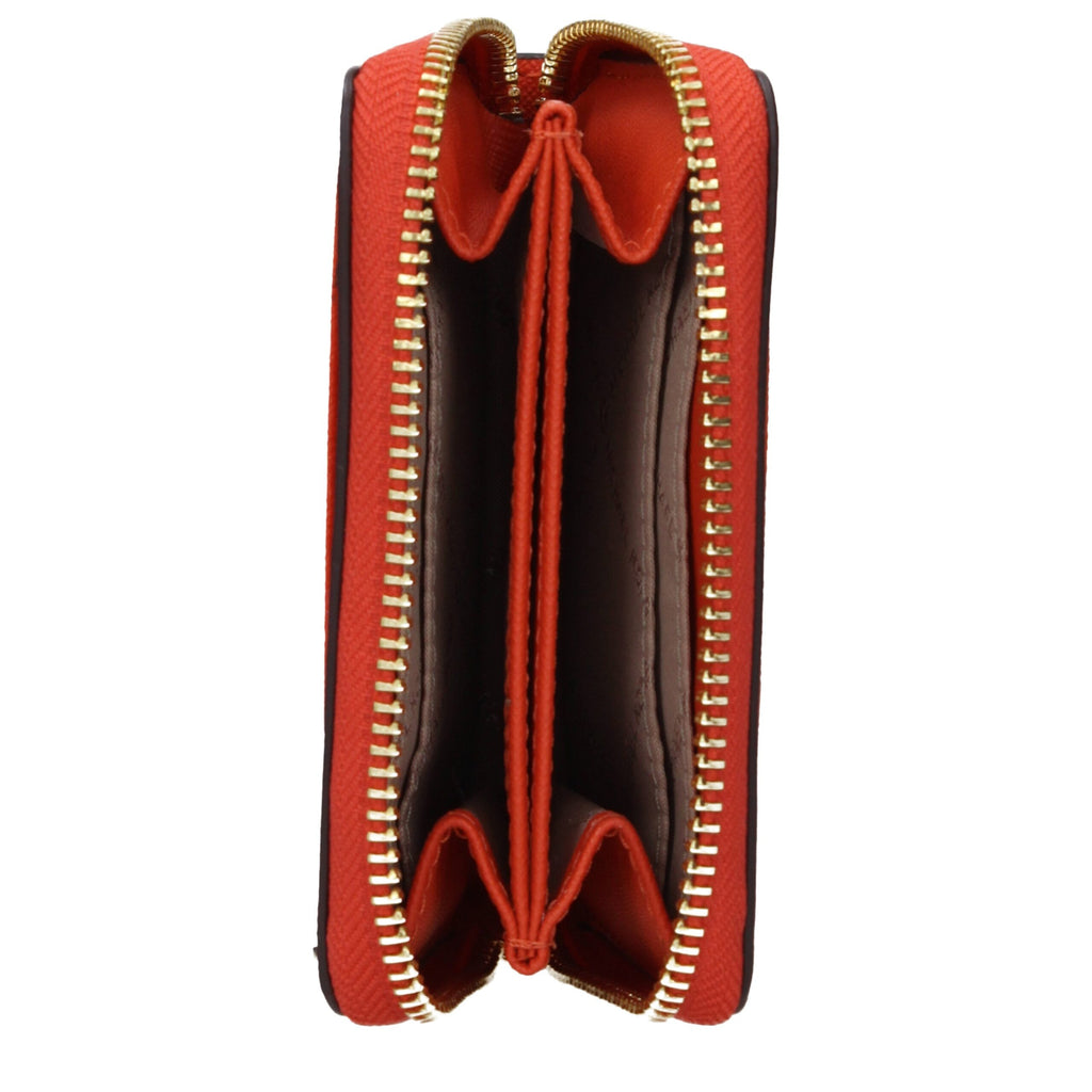 Orange Leather Cardholder