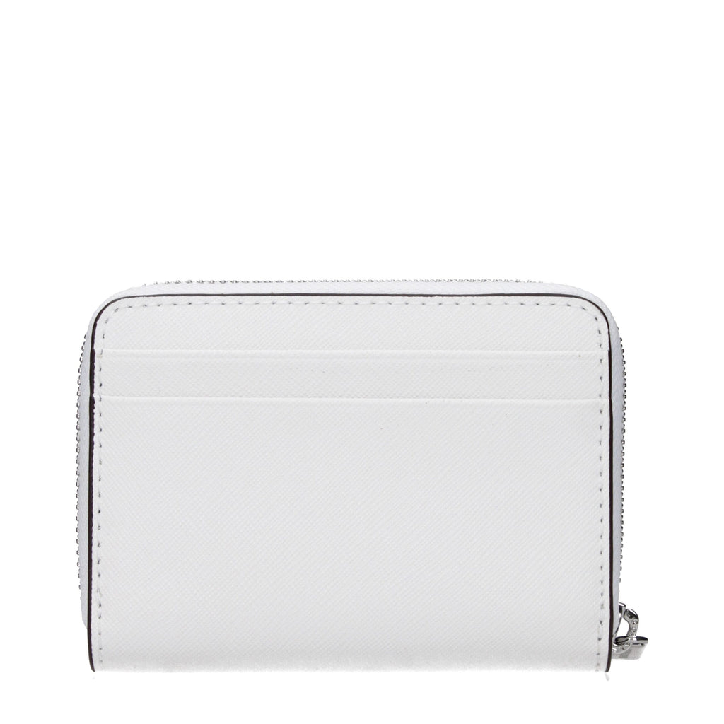 White Leather Cardholder