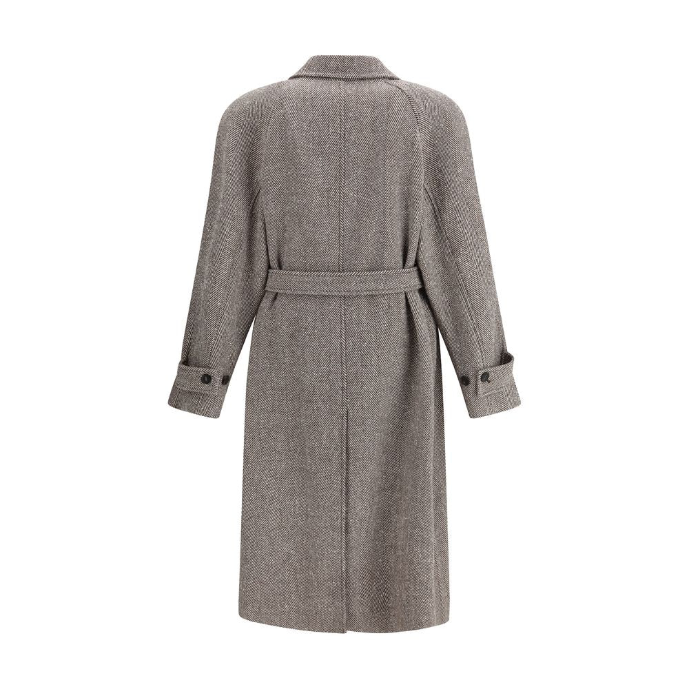 Beige Wool Coat