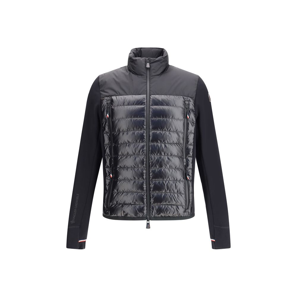 Black Polyester Shell Jacket