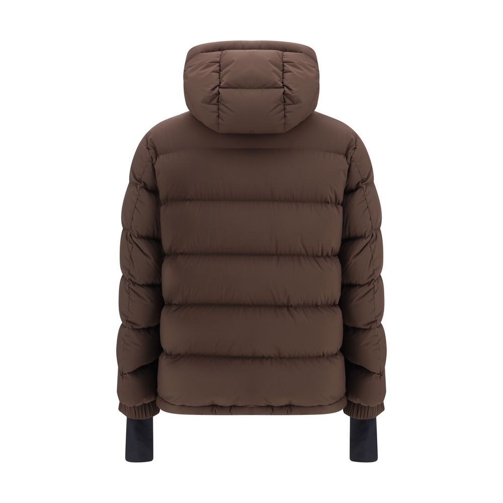 Brown Polyamide Shell Jacket
