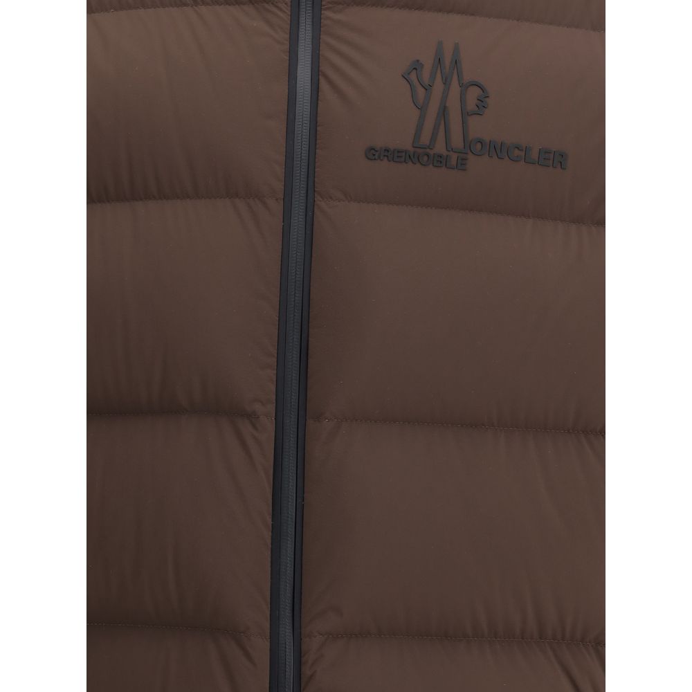 Brown Polyamide Shell Jacket