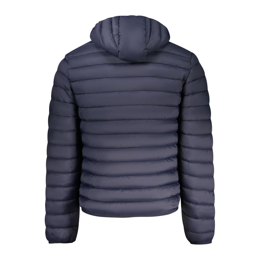 Blue Polyamide Jackets & Coat