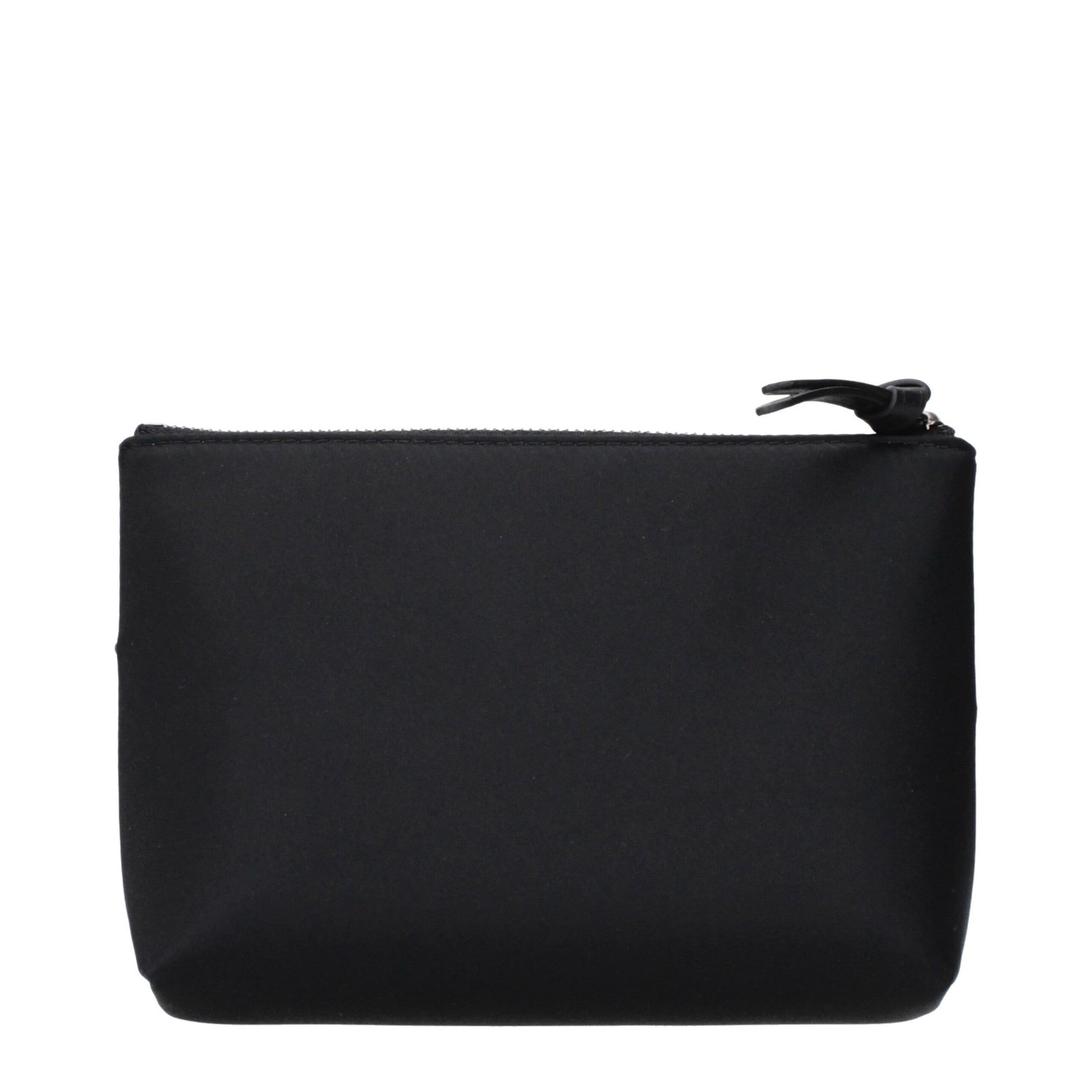 Black Satin Clutch Bag