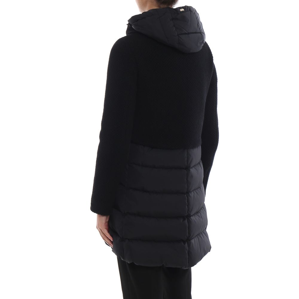 Black Polyamide Coat