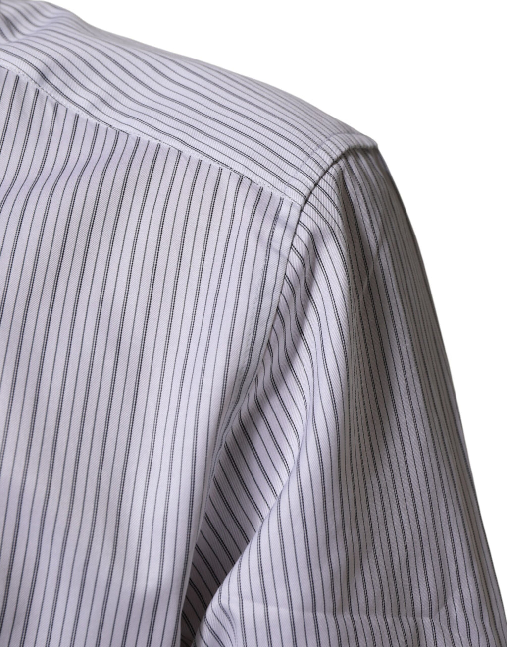 White Stripes Long Sleeves GOLD Dress Shirt