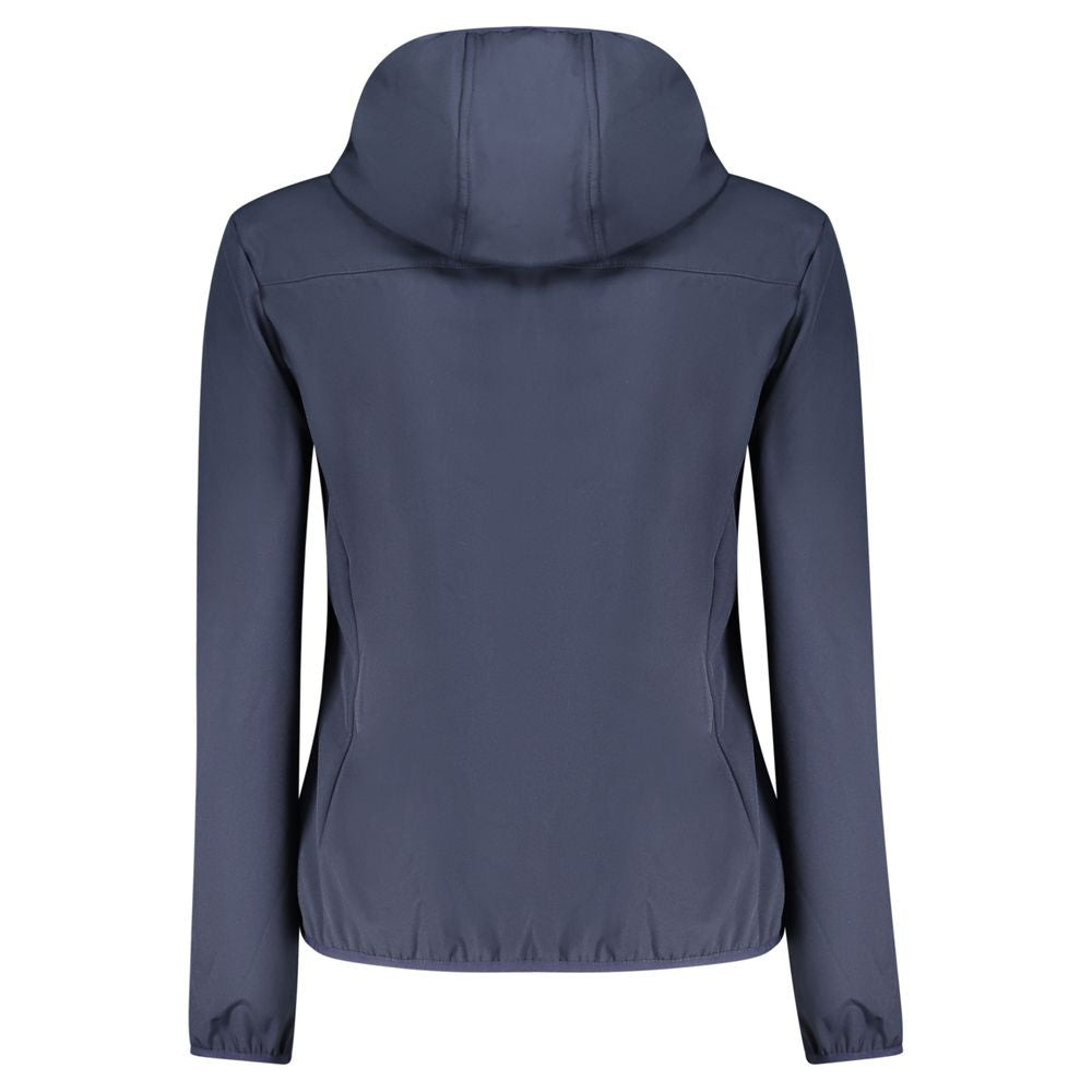 Blue Polyester Women Jacket