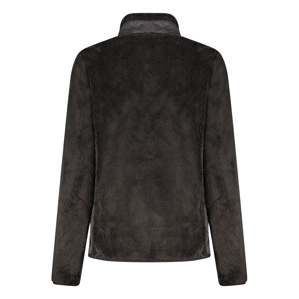 Black Polyester Women Sweater