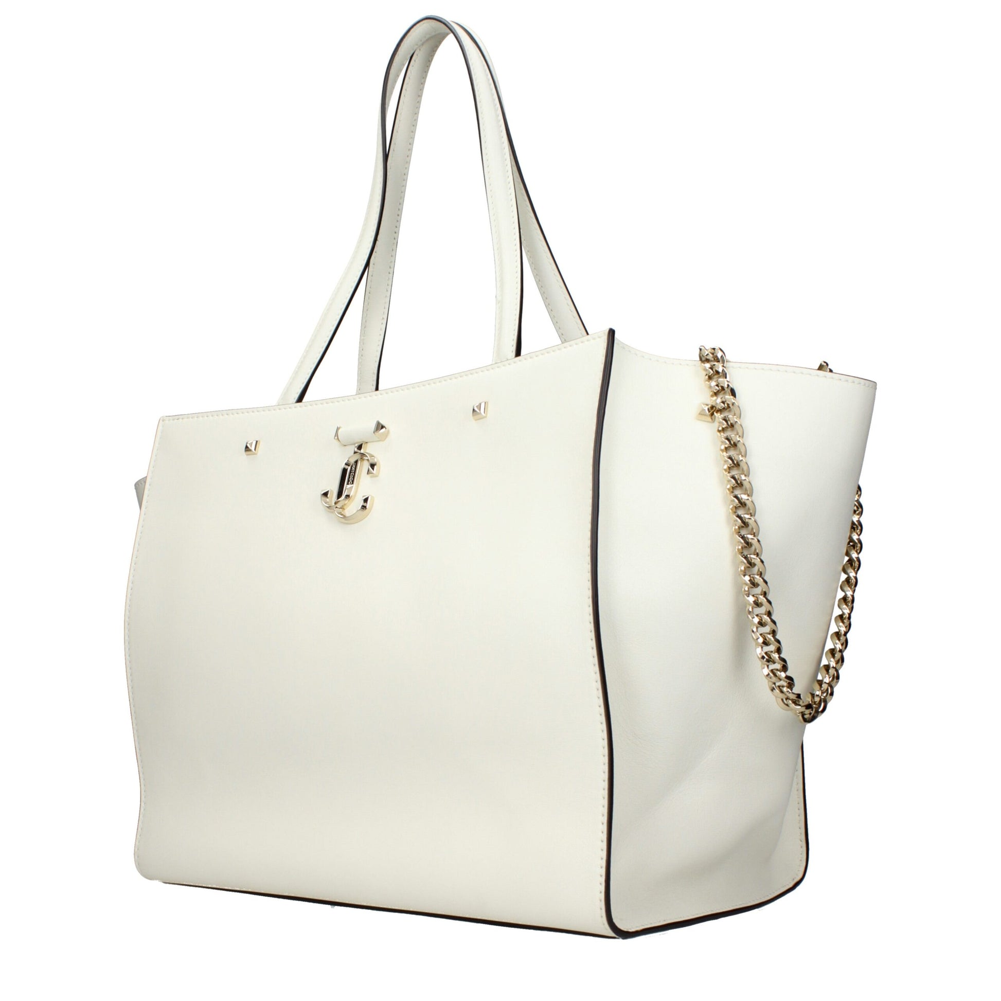 White Leather Shoulder Bag