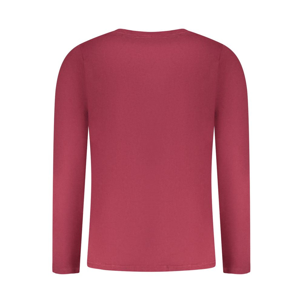 Red Cotton Men T-Shirt