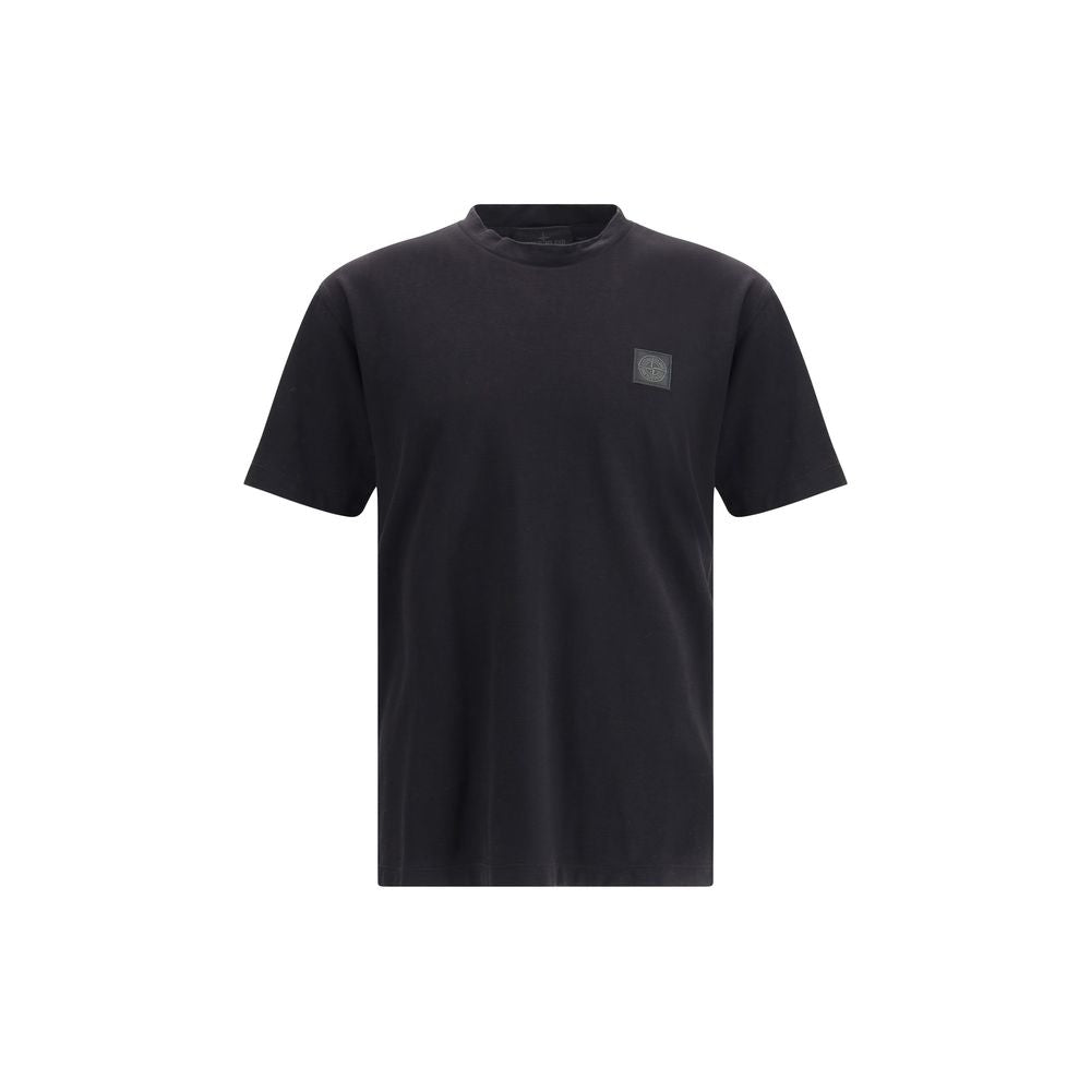 Black Cotton T-Shirt