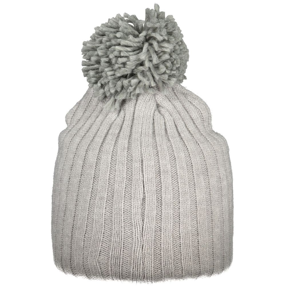 Gray Polyester Women Hat