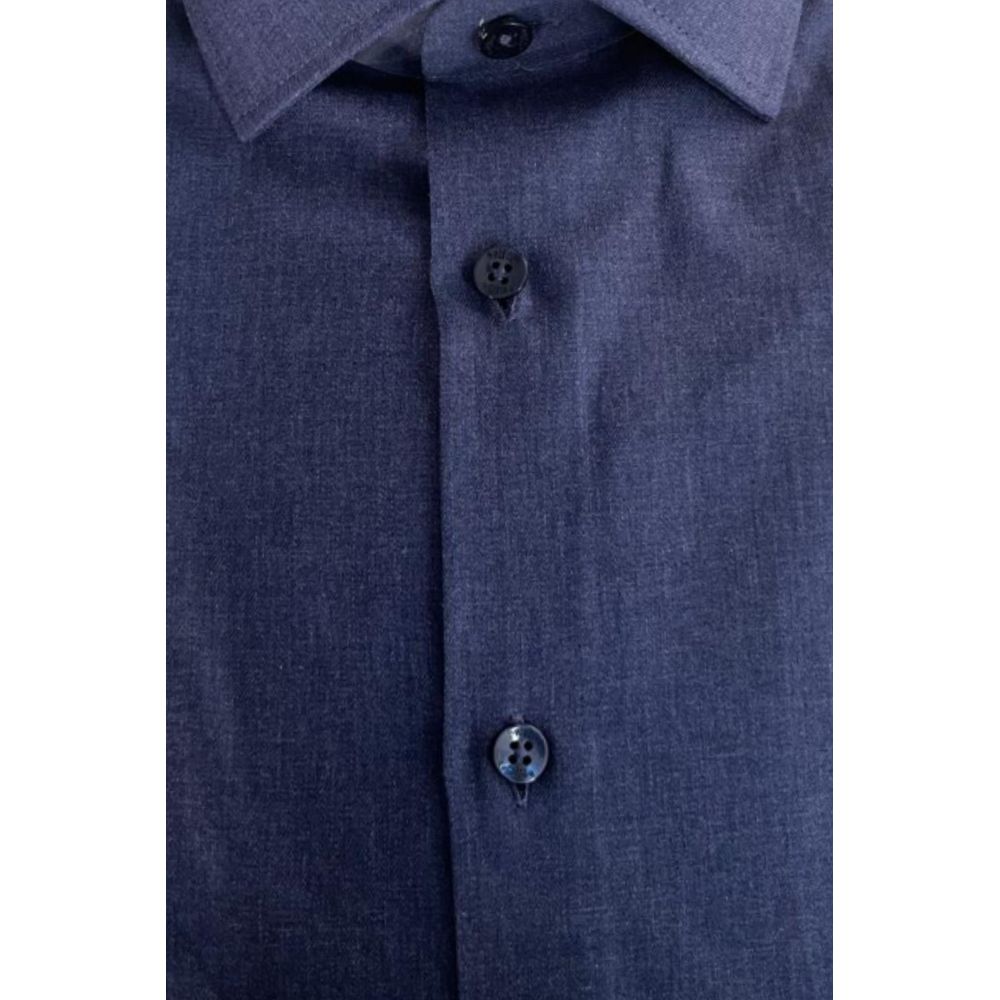 Blue Cotton Shirt