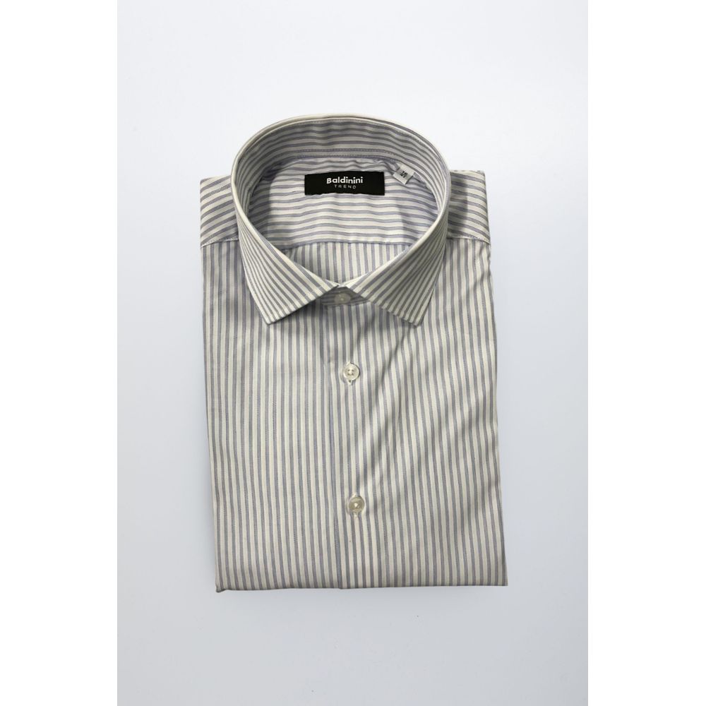 Light Blue Cotton Men Shirt