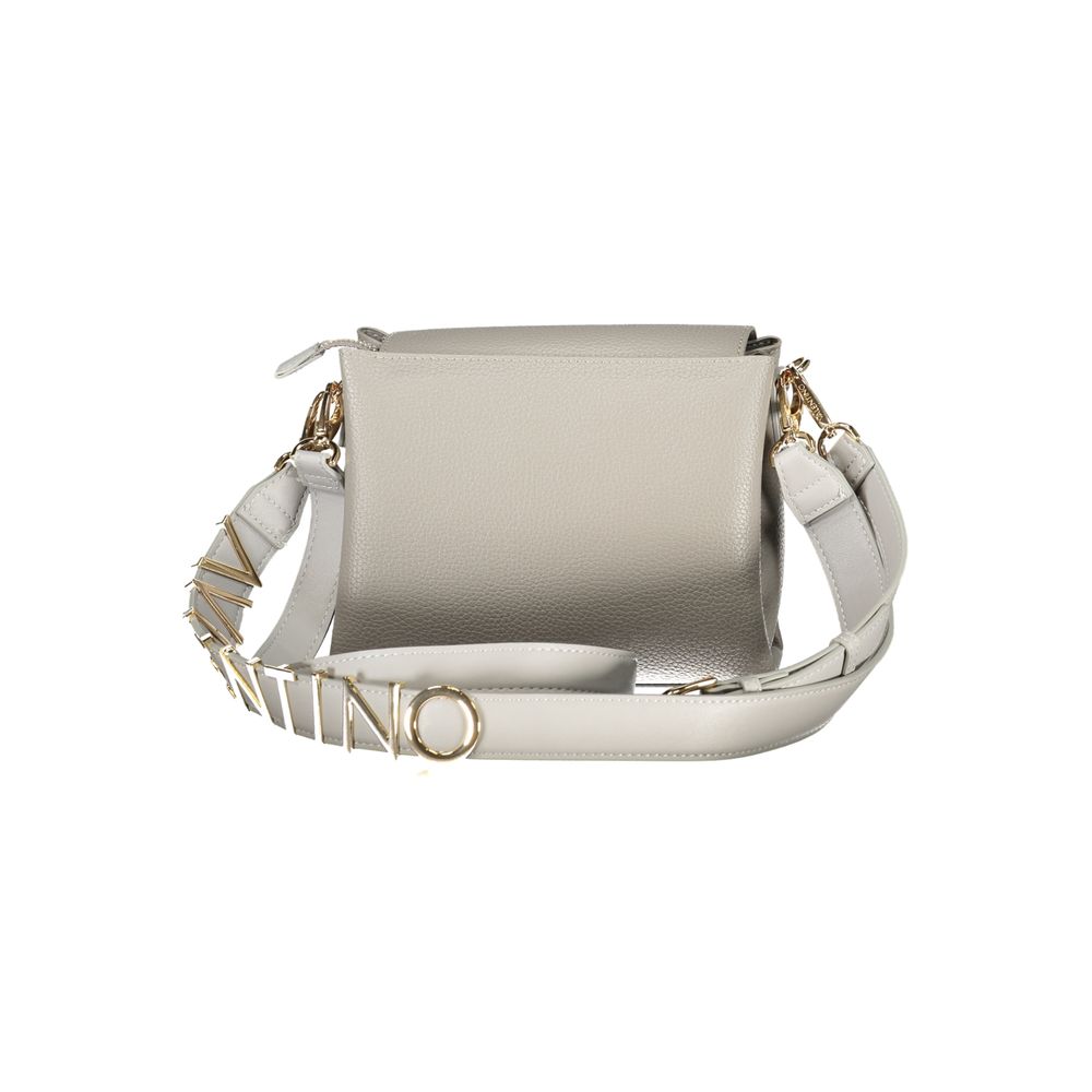 Gray Polyethylene Women Handbag