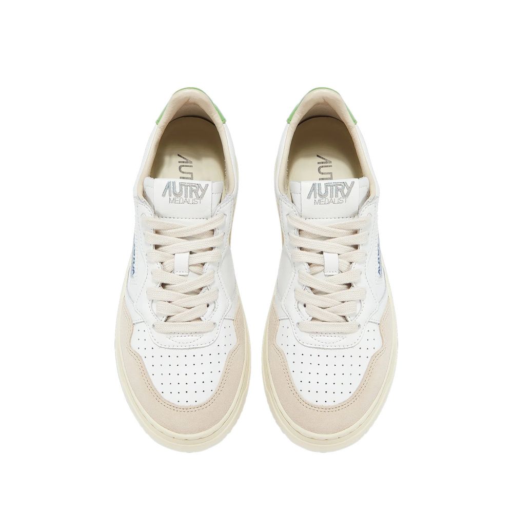 White Leather Sneakers