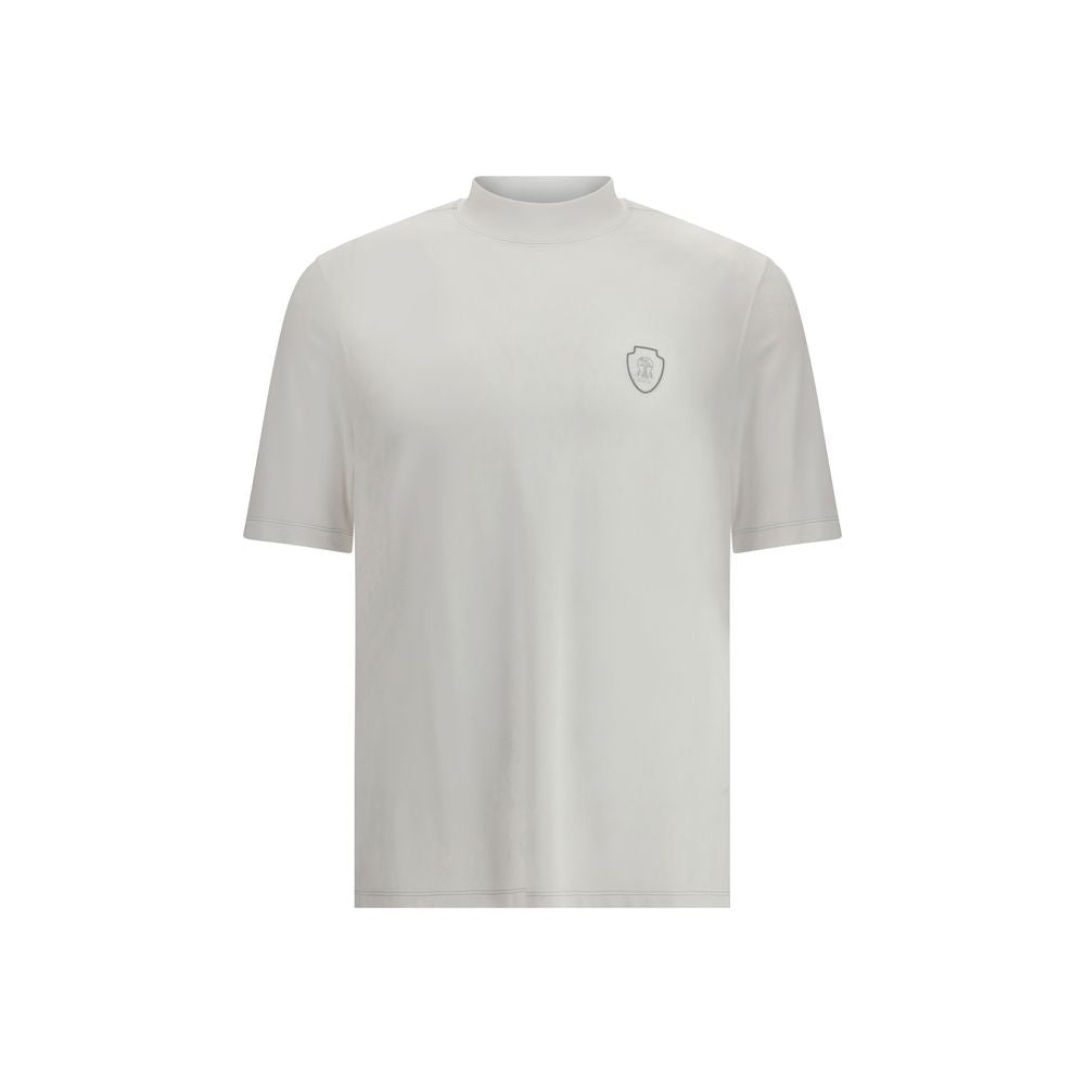 White Polyamide T-Shirt