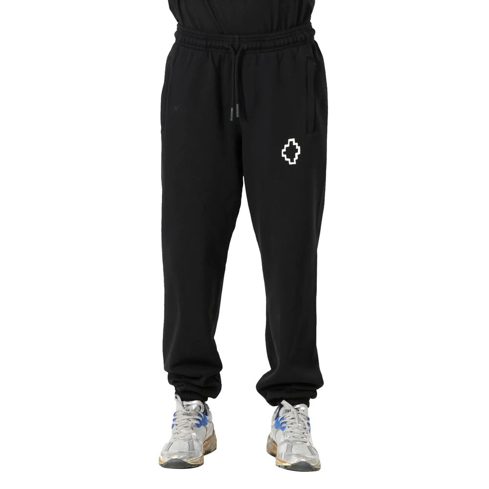 Black Cotton Joggers (Workout Pants)