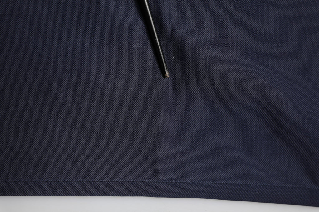 Blue Cotton Stretch Straight Fit Men Chino Trouser Pants