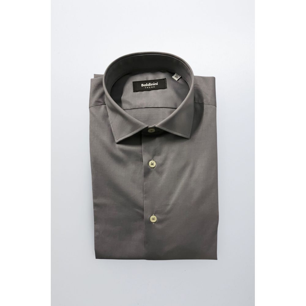 Gray Cotton Shirt