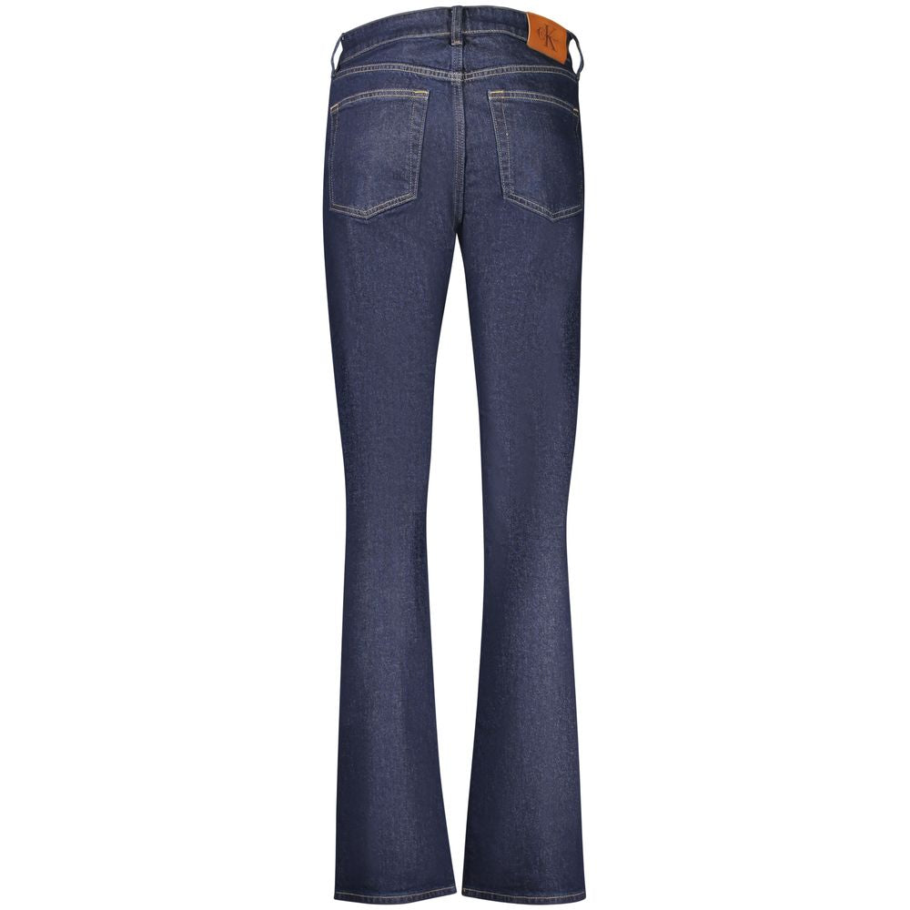 Blue Cotton Jeans Denim