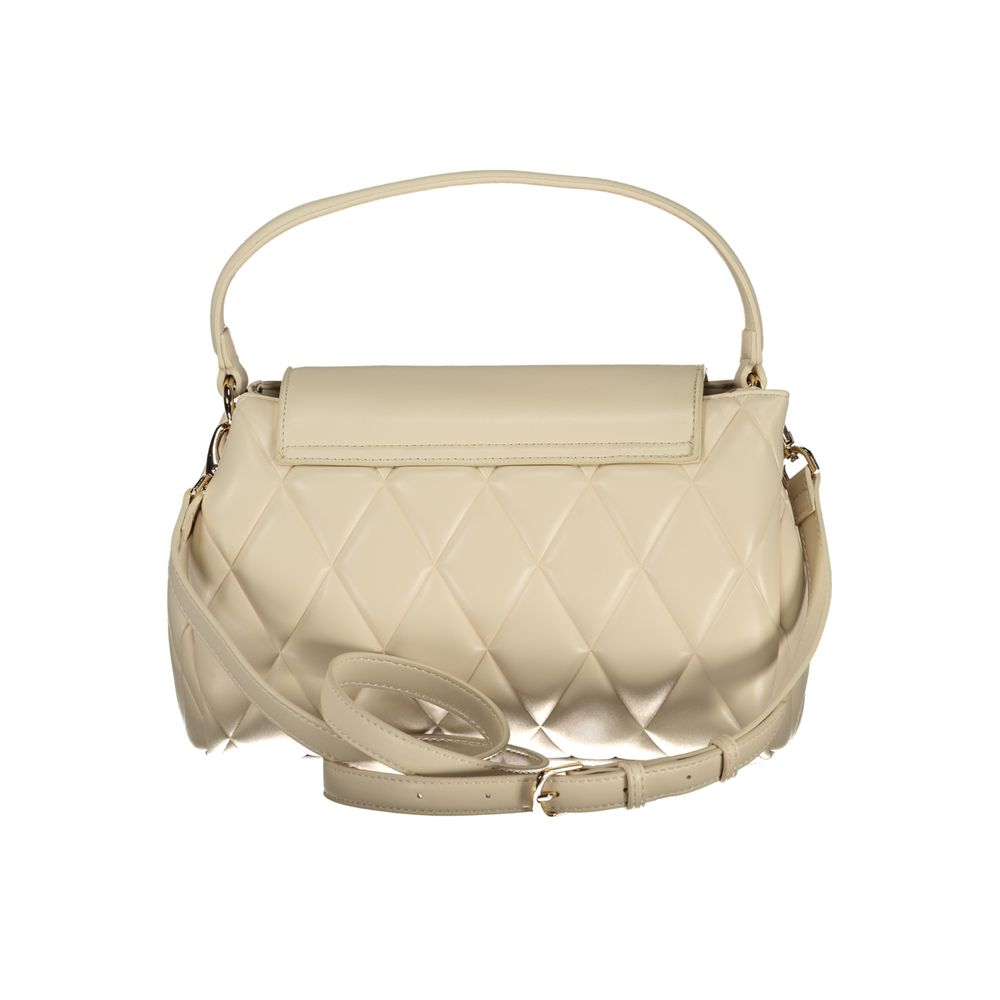 Beige Polyethylene Handbag