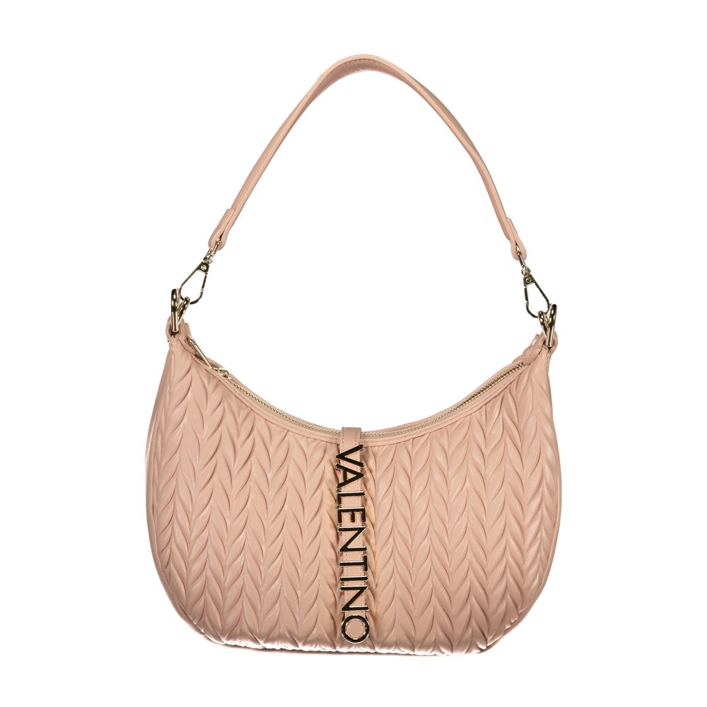 Pink Polyethylene Handbag