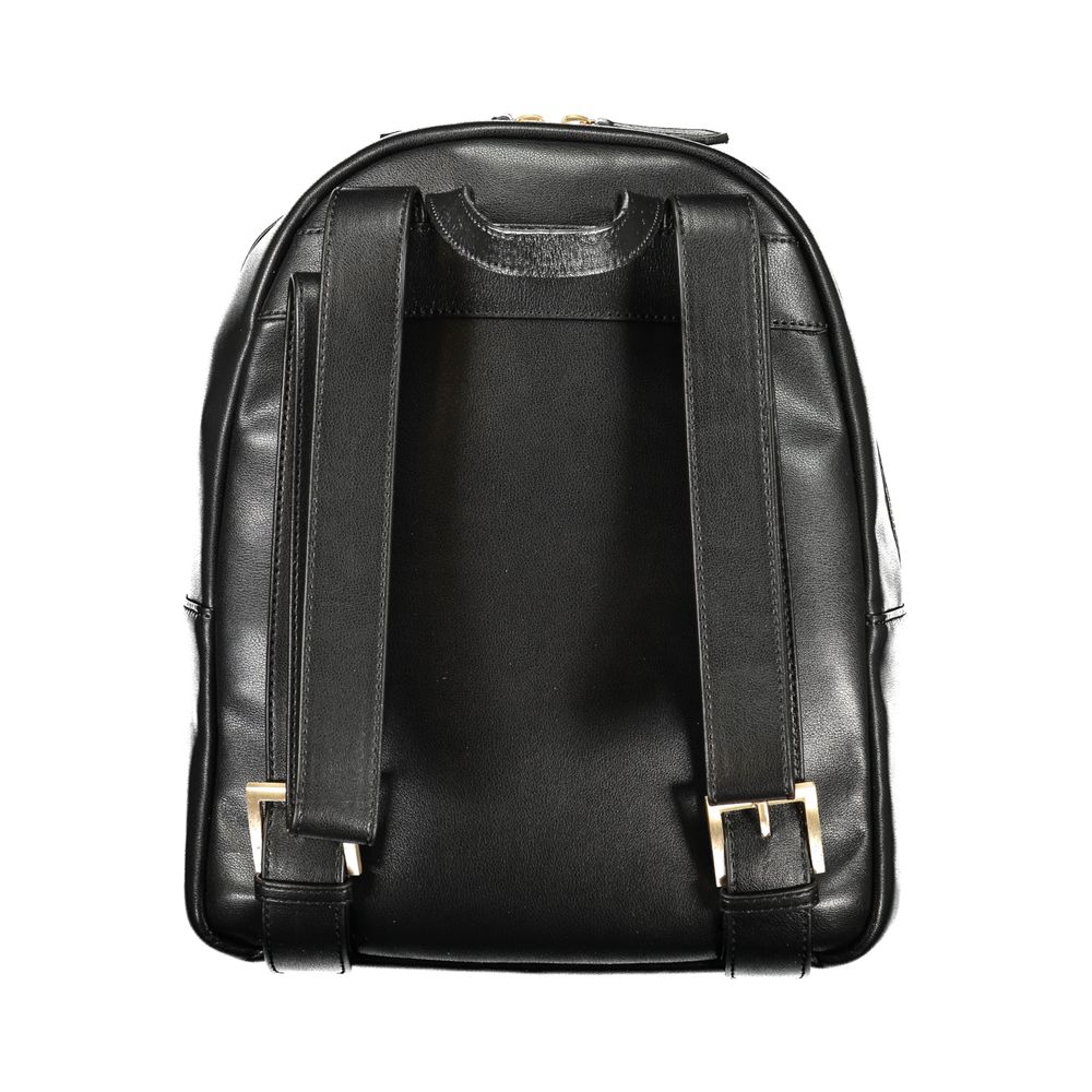 Black Polyethylene Backpack