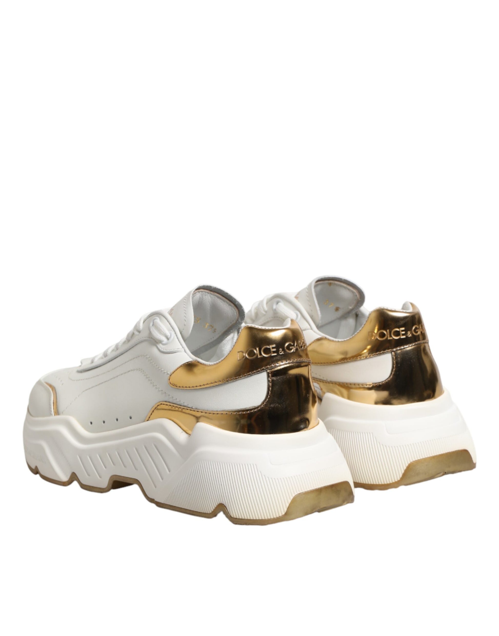 White Gold Daymaster Low Top Sneakers  Shoes