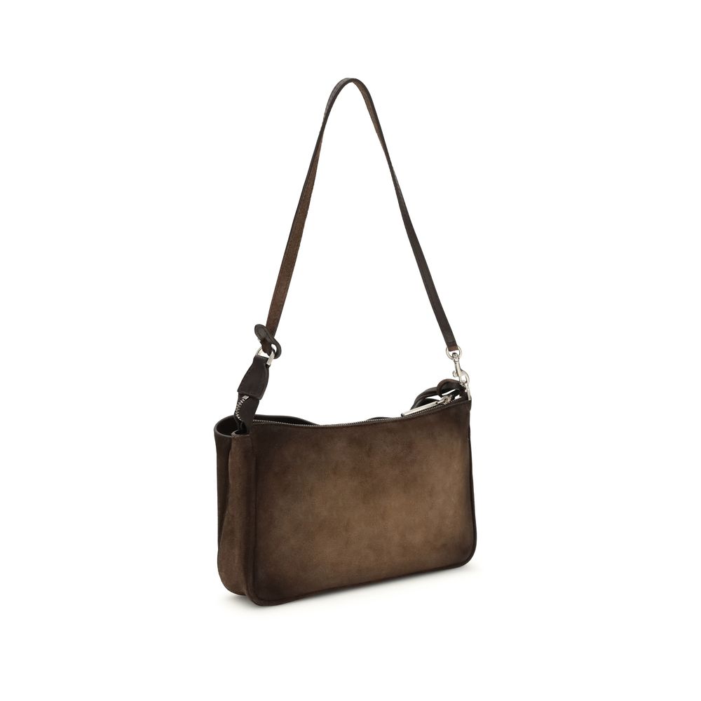 Brown Calf Leather Bos Taurus Clutch Bag