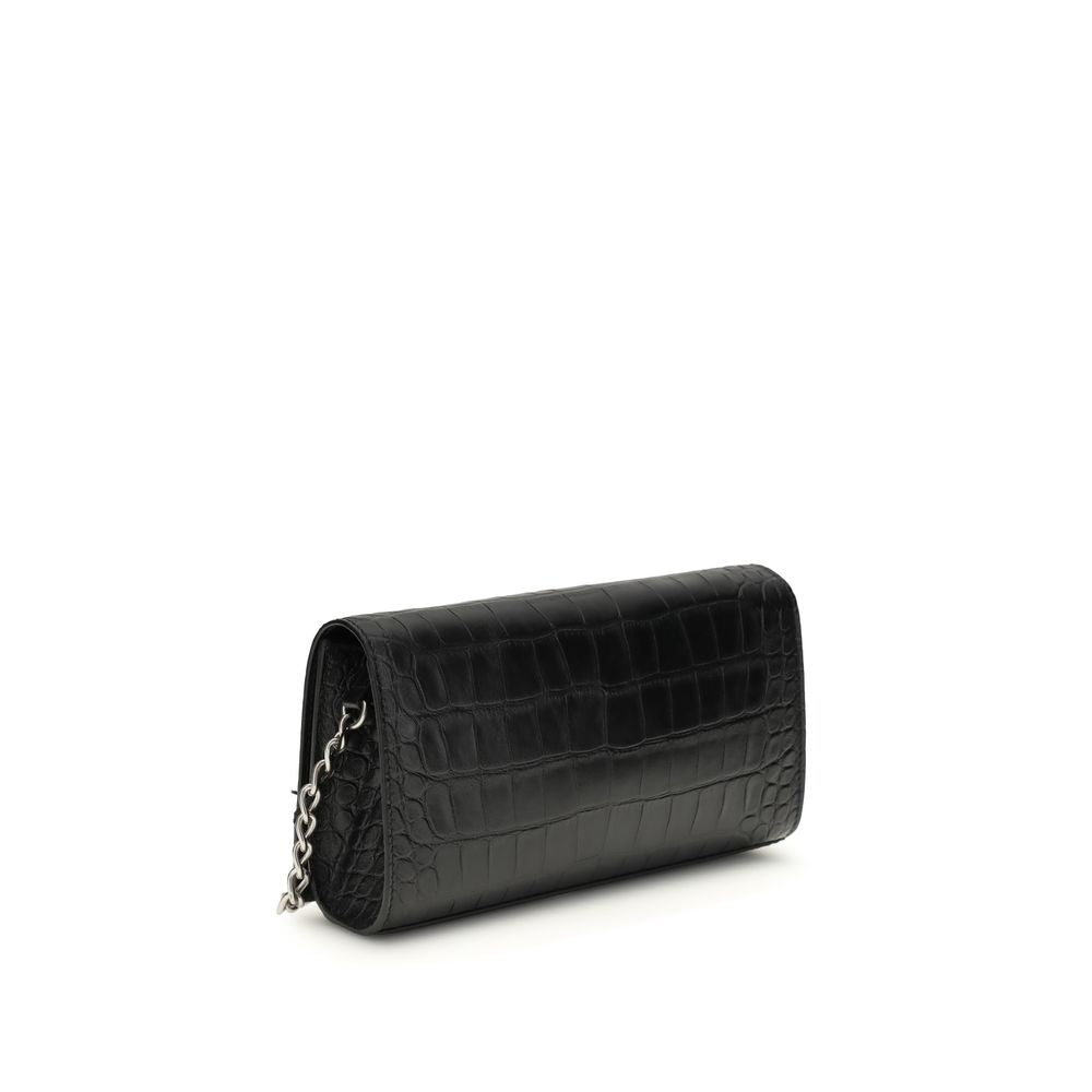 Black Calf Leather Bos Taurus Wallet