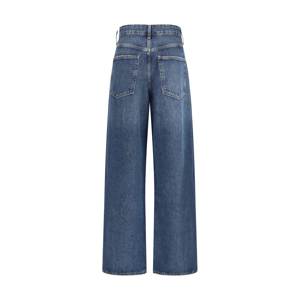 Blue Cotton Jeans Denim