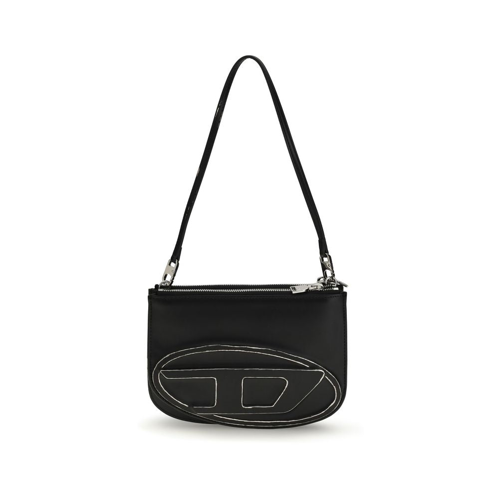 Black Calf Leather Bos Taurus Shoulder Bag