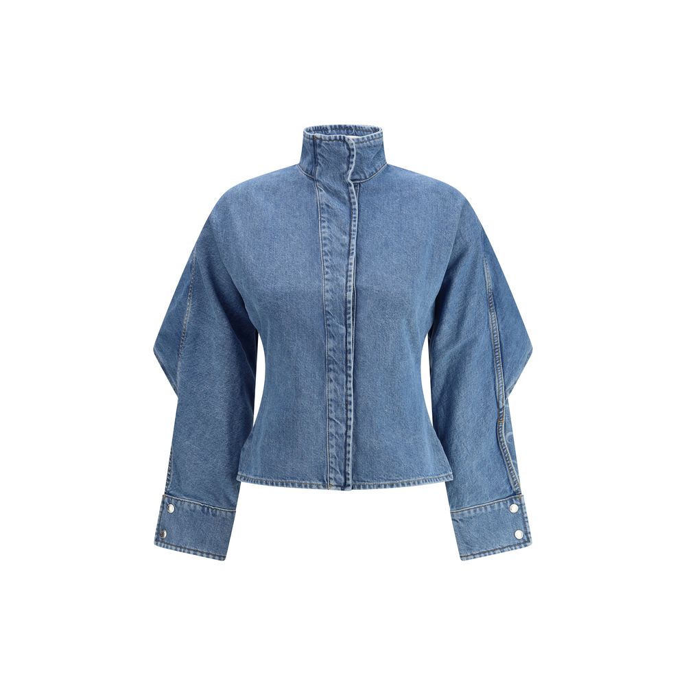 Blue Cotton Denim Jacket