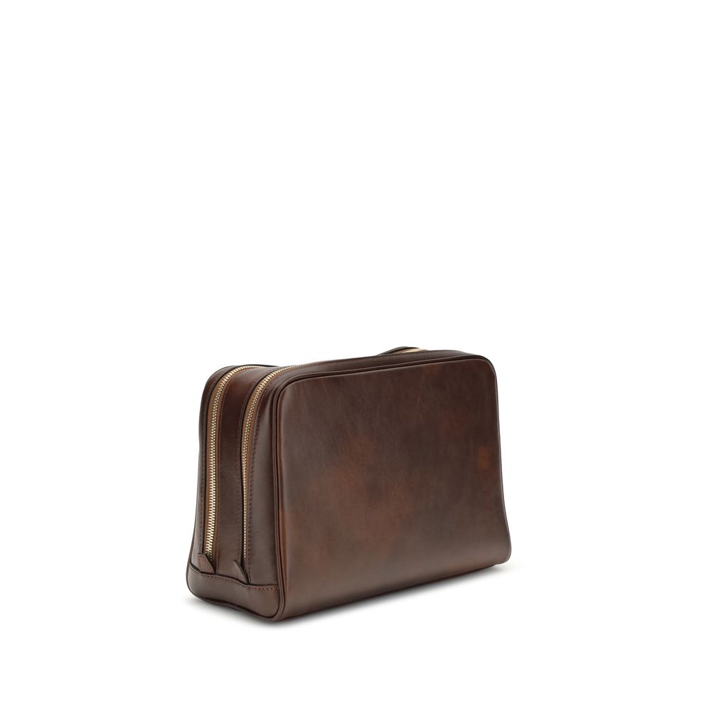 Brown Calf Leather Bos Taurus Other Accessories
