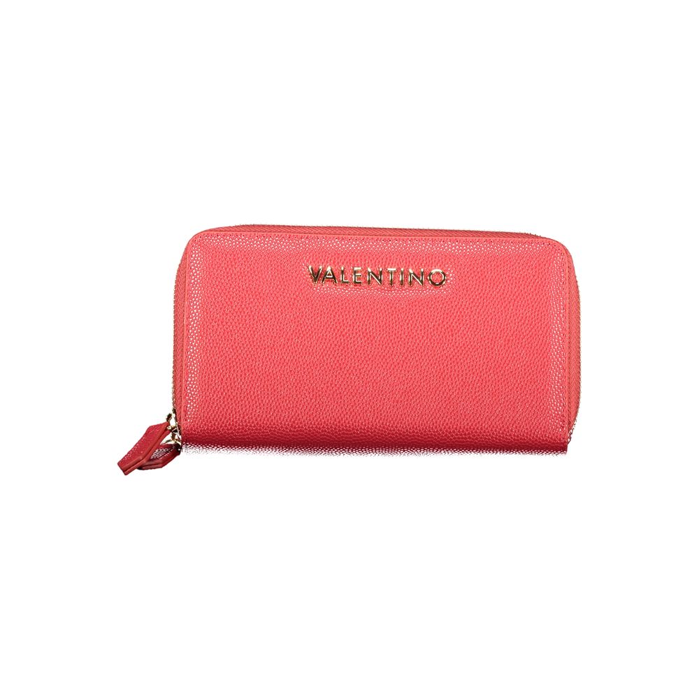 Red Polyethylene Women Wallet